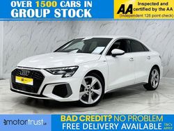 White Used 2022 Audi A3 S-Line Sedan | £18,795 (Fair price)