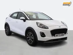 White Used 2023 Ford Puma Titanium Hatchback | £15,495 (Good price)