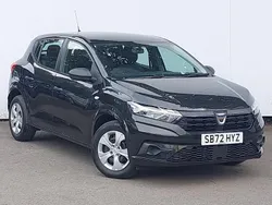 Black Used 2023 Dacia Sandero Essentiel Hatchback | £9,998 (Fair price)