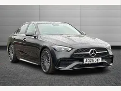 Grey Used 2025 Mercedes C200 AMG Line Premium Plus Sedan | £39,995