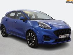Blue Used 2023 Ford Puma ST-Line X SUV | £16,495 (Fair price)