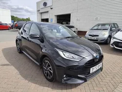 Black Used 2022 Toyota Yaris Hybrid Design Hatchback | £15,995 (Fair price)