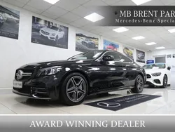 Black Used 2023 Mercedes C43 AMG Premium Coupe | £39,750 (Fair price)