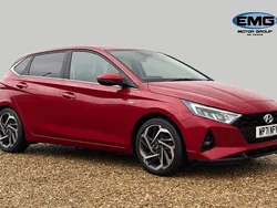Red Used 2021 Hyundai i20 Premium Hatchback | £14,095 (Fair price)