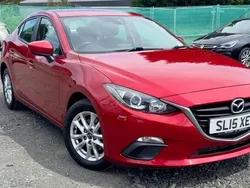 Red Used 2015 Mazda 3 Sedan | £4,995 (Good price)