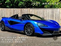 Blue Used 2019 McLaren 600LT Spider Cabriolet | £144,995