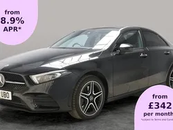 Black Used 2022 Mercedes A250 AMG Line Premium Plus Sedan | £22,911 (Fair price)
