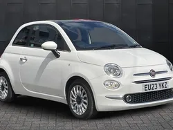 White Used 2023 Fiat 500 Hatchback | £9,887 (Fair price)