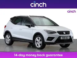 White Used 2019 Seat Arona FR SUV | £11,799 (Fair price)