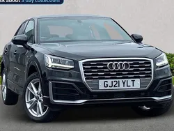 Black Used 2021 Audi Q2 S-Line SUV | £21,966 (Fair price)