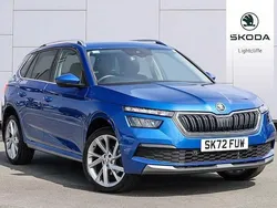 Race blue metallic Used 2022 Skoda Kamiq SE L SUV | £19,490 (A bit pricey)