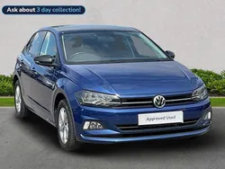 Blue Used 2020 VW Polo Match Hatchback | £13,110 (Fair price)