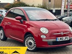 Red Used 2010 Fiat 500 Lounge Hatchback | £2,499 (Super price)