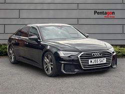 Black Used 2018 Audi A6 S-Line Sedan | £20,500 (Fair price)
