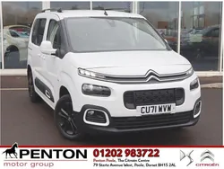 White Used 2021 Citroën Berlingo Flair MPV | £16,290 (Fair price)