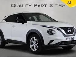 White Used 2021 Nissan Juke N-Connecta SUV | £13,180 (Super price)