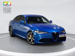 Blue Used 2021 Alfa Romeo Giulia Veloce Sedan | £26,199 (A bit pricey)
