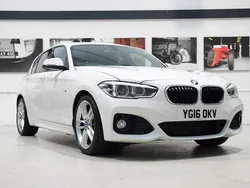 White Used 2016 BMW 118 M Sport Hatchback | £9,488 (Fair price)