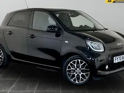 Black Used 2020 Smart ForFour Electric Drive Prime Exclusive Hatchback | £6,995