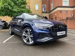 Blue Used 2021 Audi Q8 Black Edition SUV | £48,490 (Fair price)