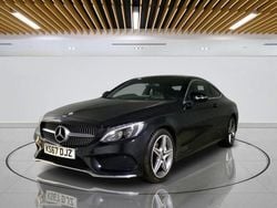 Black Used 2018 Mercedes C220 AMG line Coupe | £14,799 (Good price)
