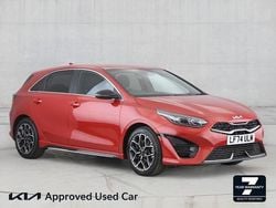 Red Used 2024 Kia Ceed GT-Line Hatchback | £18,499 (Fair price)