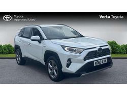 White Used 2020 Toyota RAV4 Hybrid SUV | £27,085 (Fair price)