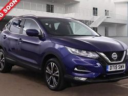 Blue Used 2019 Nissan Qashqai N-Connecta SUV | £11,750 (Super price)