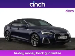 Blue Used 2022 Audi A5 S-Line Coupe | £26,149 (Good price)