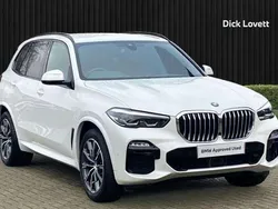 White Used 2021 BMW X5 M Sport SUV | £40,490 (Super price)