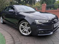 Moonlight blue Used 2015 Audi A5 S-Line Coupe | £6,975 (Good price)