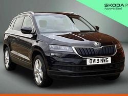 Black magic pearlescent Used 2019 Skoda Karoq SE L SUV | £12,300 (Good price)