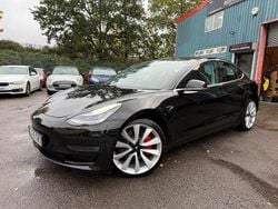 Black Used 2019 Tesla Model 3 Performance Sedan | £16,220 (Fair price)