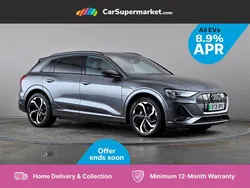Grey Used 2021 Audi e-tron Black Edition SUV | £23,997 (Good price)