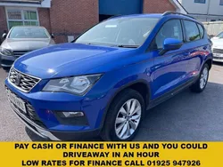 Blue Used 2018 Seat Ateca Ecomotive SUV | £8,995 (Fair price)