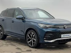 Blue Used 2024 VW Tiguan R-line SUV | £32,957 (A bit pricey)