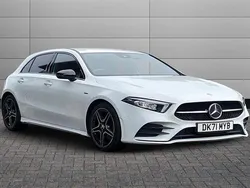 White Used 2021 Mercedes A200 AMG Line Premium Hatchback | £21,350 (Expensive)
