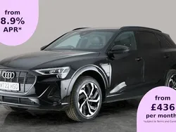 Black Used 2022 Audi e-tron Black Edition SUV | £28,001 (Fair price)