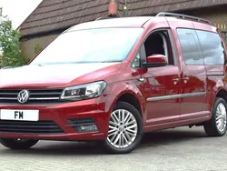 Red Used 2017 VW Caddy Maxi Life Life MPV | £12,750 (Fair price)