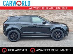 Black Used 2019 Land Rover Range Rover evoque R-Dynamic SUV | £19,700 (Fair price)