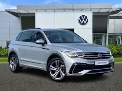 Silver Used 2023 VW Tiguan R-line Edition SUV | £27,991 (Fair price)