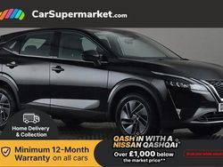 Black Used 2022 Nissan Qashqai Acenta Premium SUV | £14,997 (Good price)