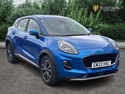 Blue Used 2022 Ford Puma Gen-E Titanium SUV | £17,199 (Good price)