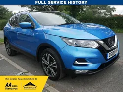 Blue Used 2018 Nissan Qashqai N-Connecta SUV | £9,999 (Good price)