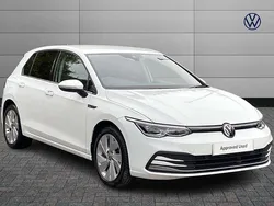 White Used 2020 VW Golf VIII Style Hatchback | £18,917 (Fair price)