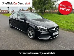 Black Used 2017 Mercedes A200 AMG line Hatchback | £10,495 (Fair price)