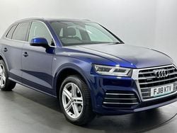 Blue Used 2018 Audi Q5 S-Line SUV | £17,385 (Super price)