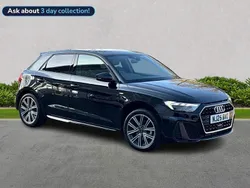 Black New 2025 Audi A1 S-Line Hatchback | £24,749 (Fair price)