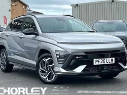 Silver New 2025 Hyundai Kona N Line SUV | £27,251 (Expensive)