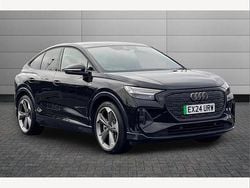Black Used 2024 Audi Q4 Sportback e-tron Black Edition SUV | £33,295 (Expensive)